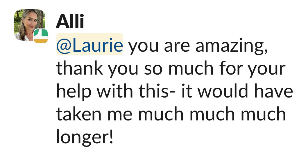 ali thank you