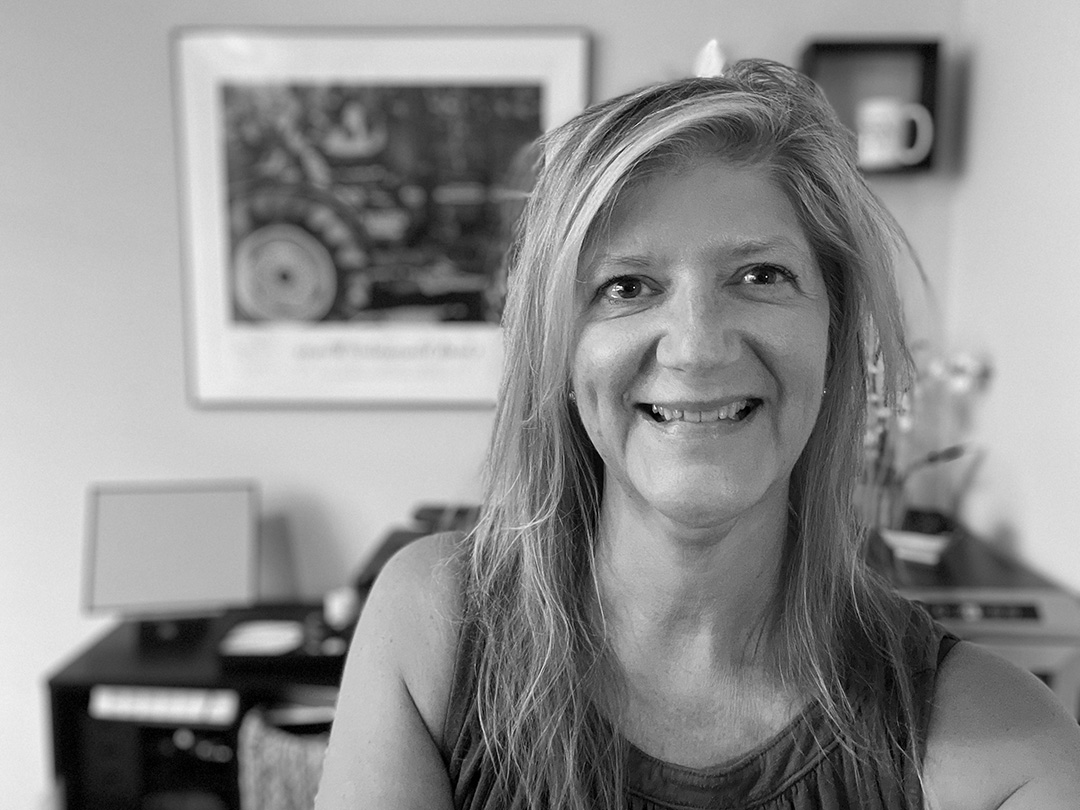 About Laurie Baines, brand strategist and designer at JUSTBU Creative